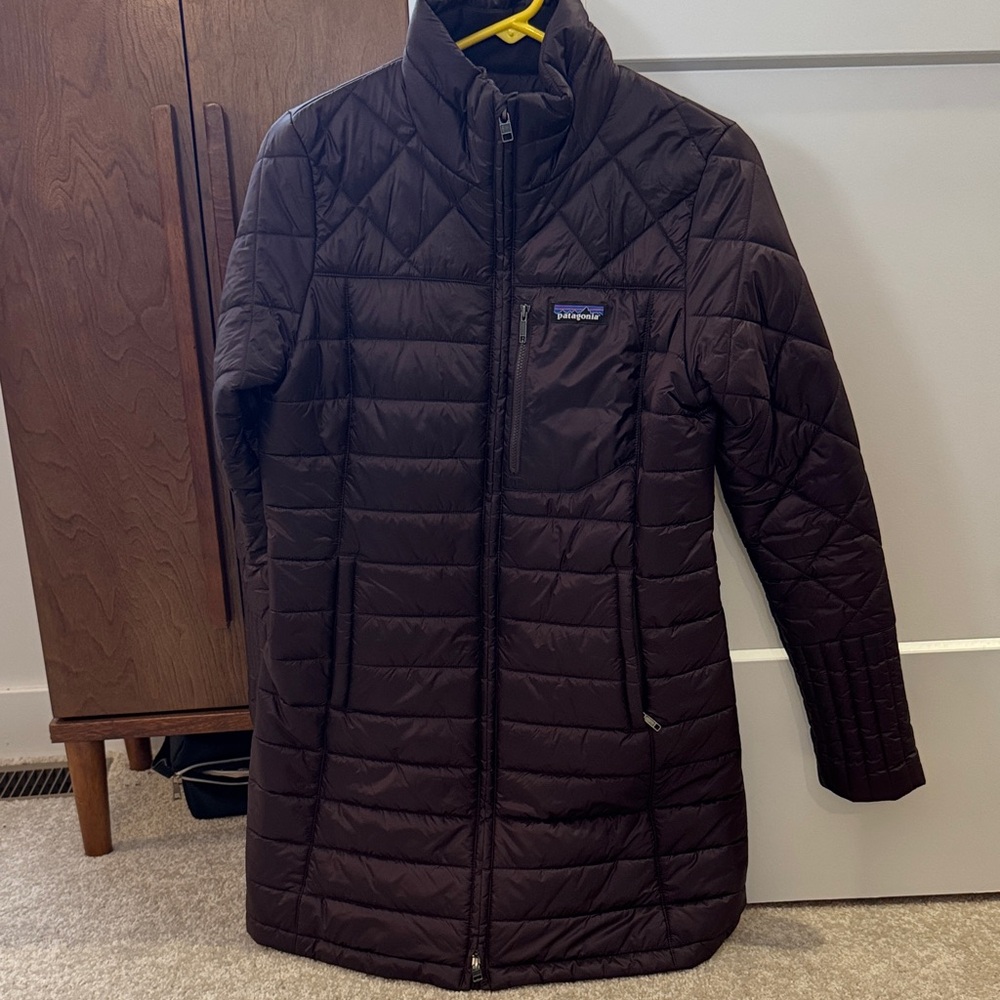Patagonia Women's Quilted Puffer Jacket - Deep Brown